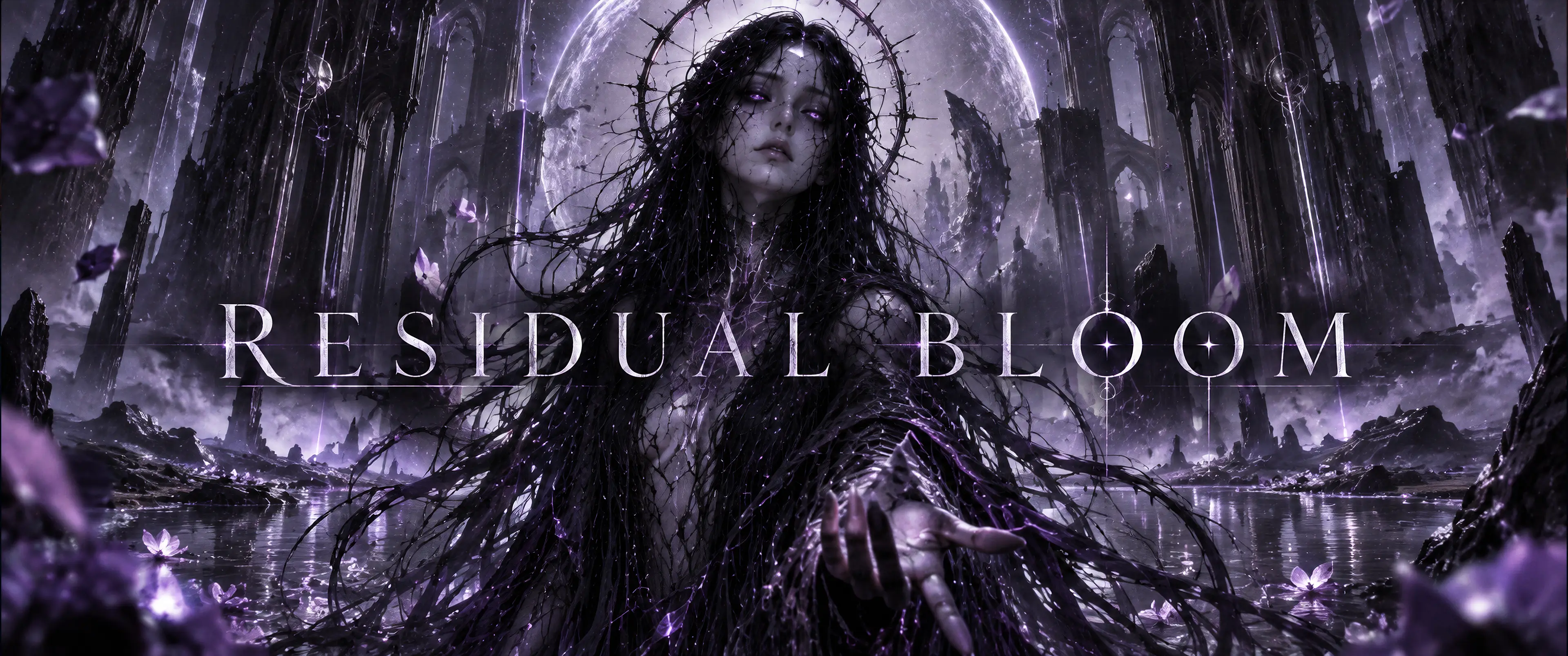 Residual Bloom — The ghost left behind when a machine remembers being alive.